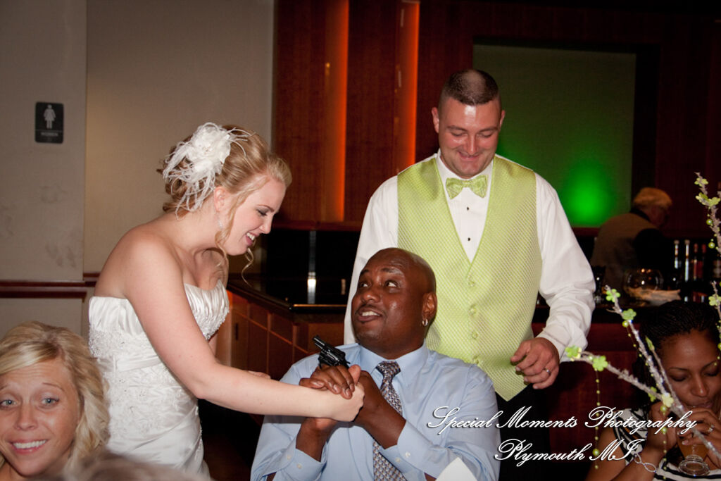 Meagan & Stephen at Burton Manor Livonia MI wedding photography