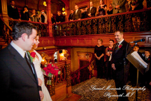 Bianca & Jack at The Whitney Detroit MI wedding photography