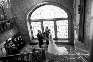 Bianca & Jack at The Whitney Detroit MI wedding photography