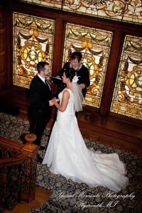 Bianca & Jack at The Whitney Detroit MI wedding photography