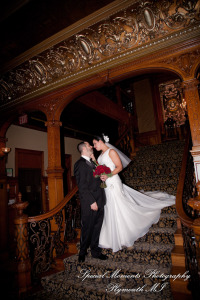 Bianca & Jack at The Whitney Detroit MI wedding photography