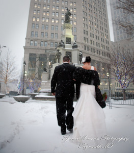 Bianca & Jack at The Whitney Detroit MI wedding photography