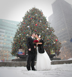 Bianca & Jack at The Whitney Detroit MI wedding photography