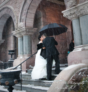 Bianca & Jack at The Whitney Detroit MI wedding photography