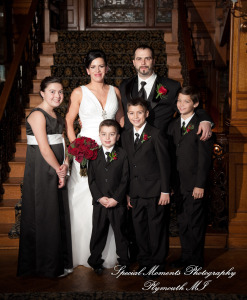 Bianca & Jack at The Whitney Detroit MI wedding photography