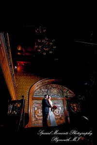 Bianca & Jack at The Whitney Detroit MI wedding photography