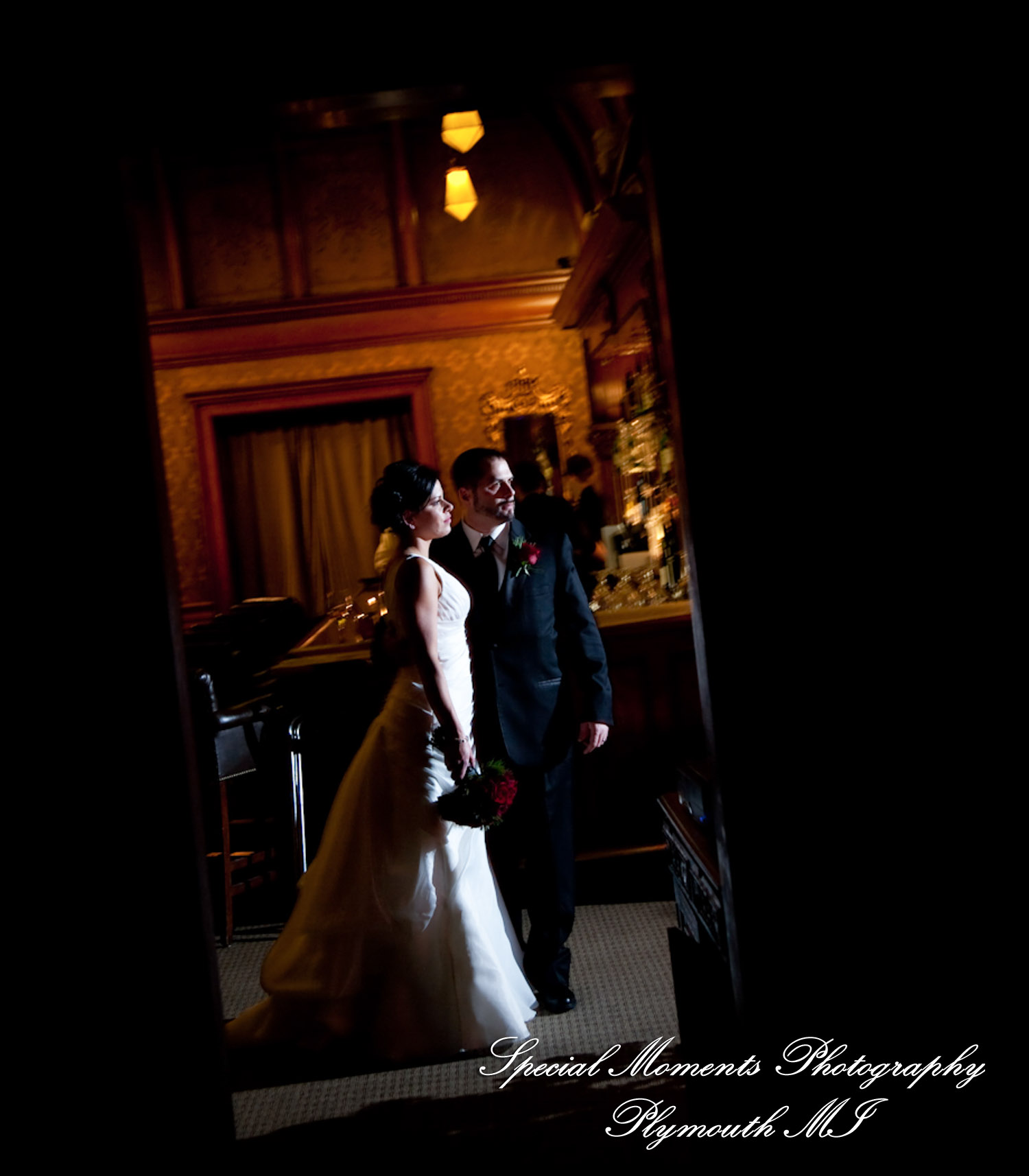 Bianca & Jack at The Whitney Detroit MI wedding photography