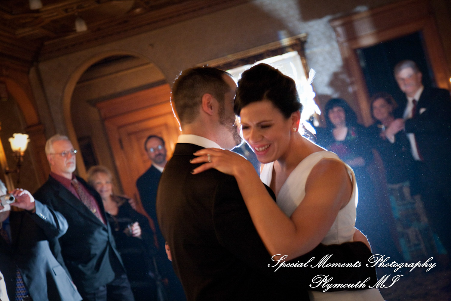 Bianca & Jack at The Whitney Detroit MI wedding photography