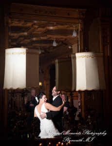 Bianca & Jack at The Whitney Detroit MI wedding photography