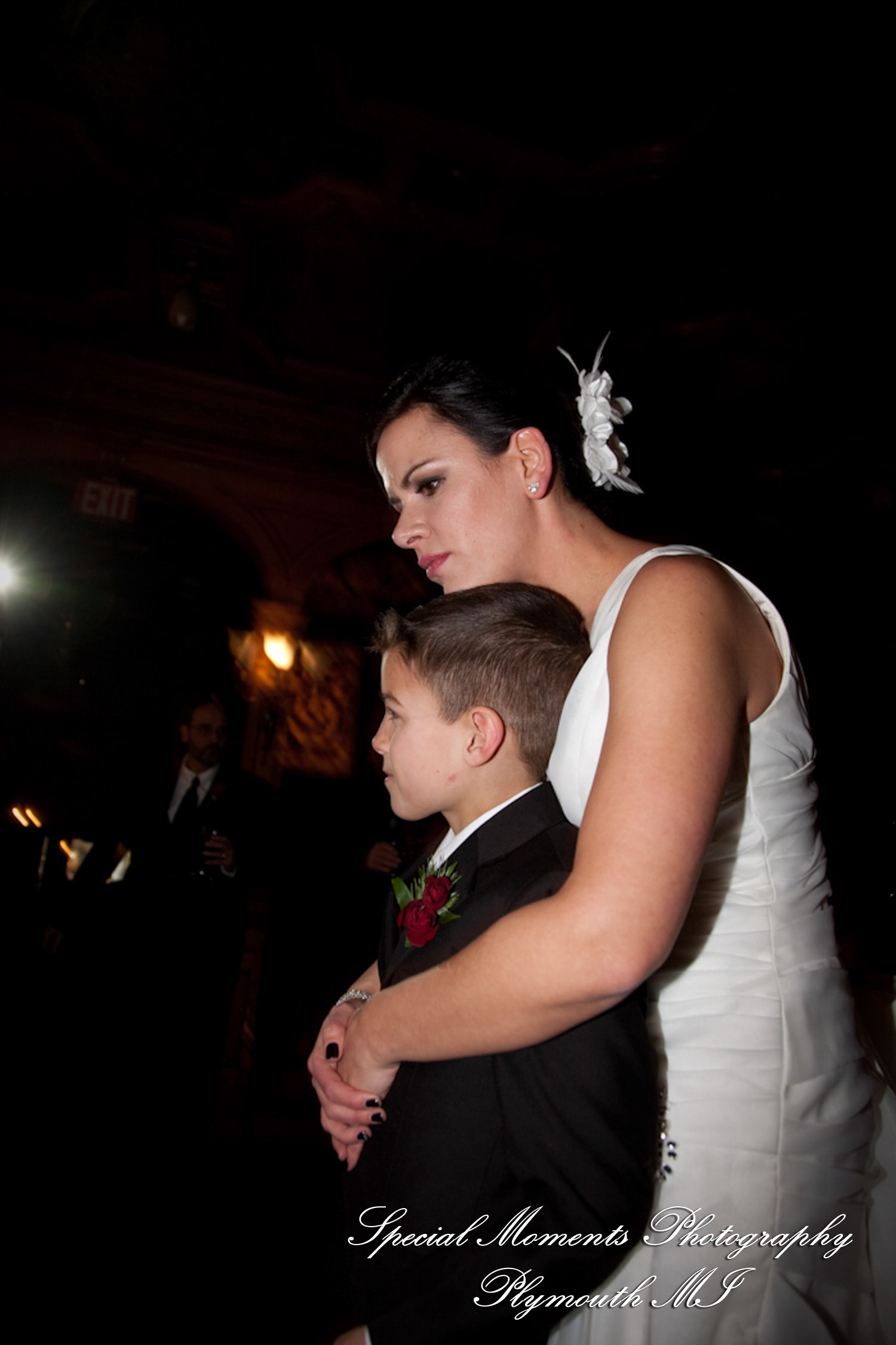 Bianca & Jack at The Whitney Detroit MI wedding photography