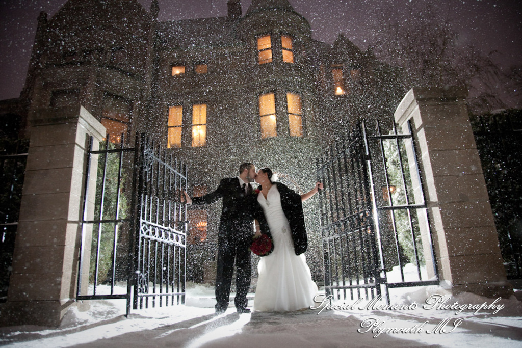 Bianca & Jack at The Whitney Detroit MI wedding photography