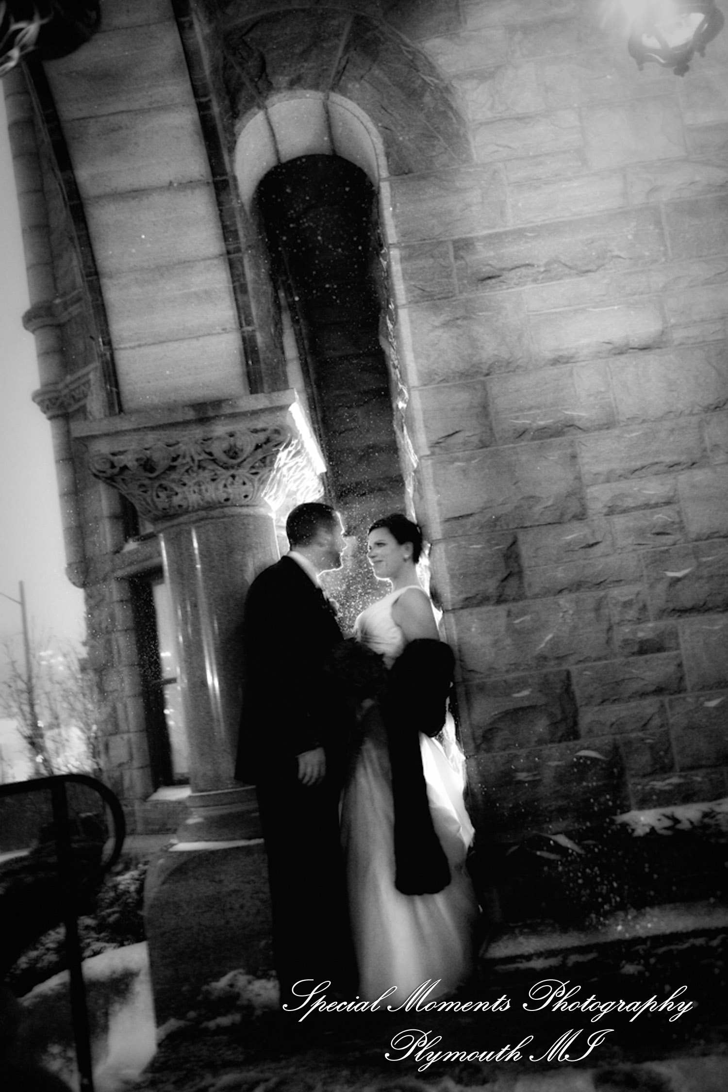 Bianca & Jack at The Whitney Detroit MI wedding photography