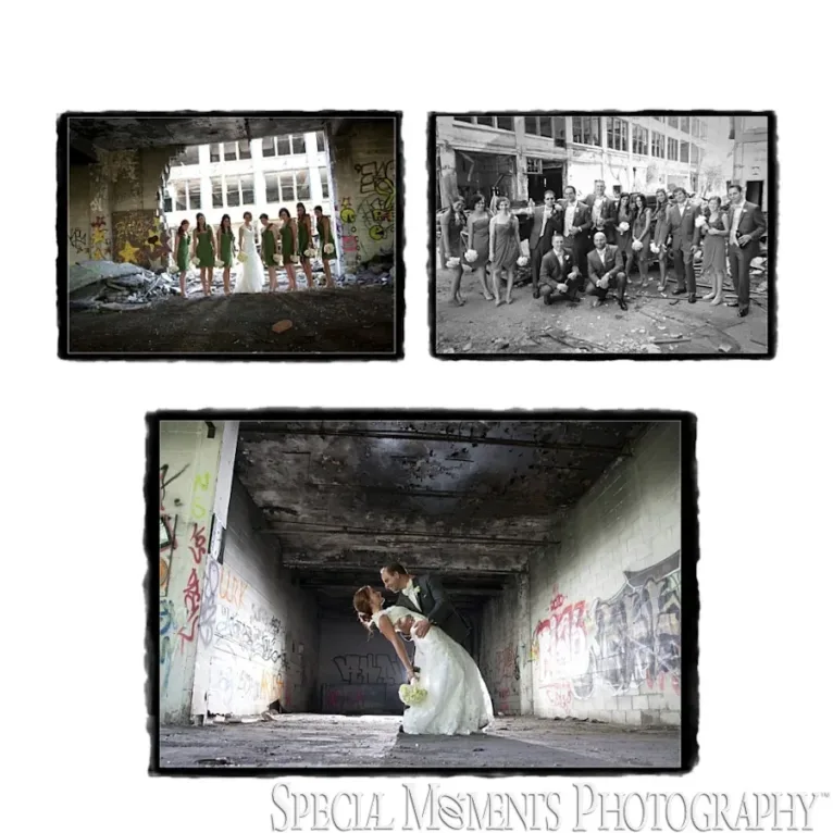 Downtown Detroit MI wedding