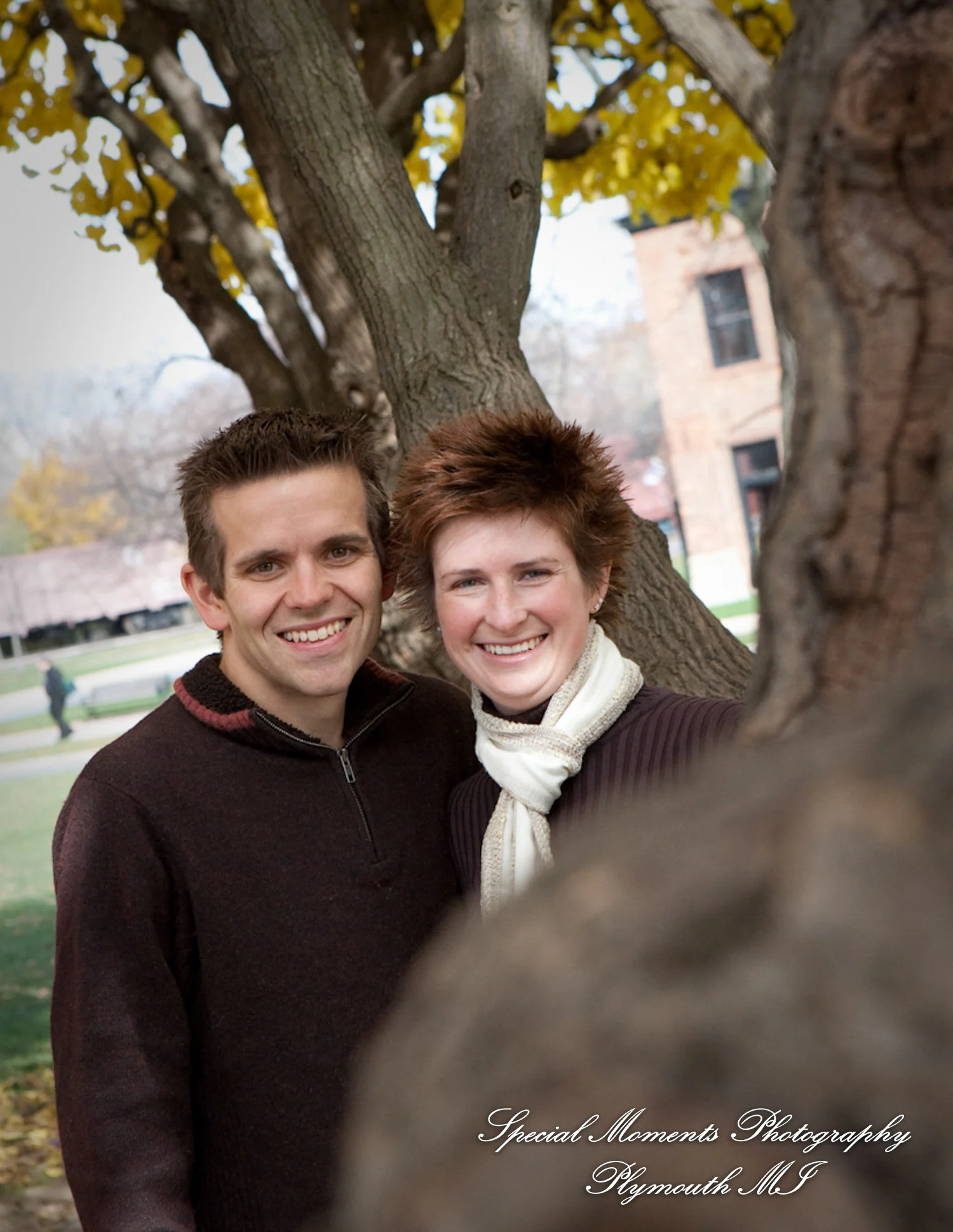 Greenfield Village Dearborn MI engagement photograph