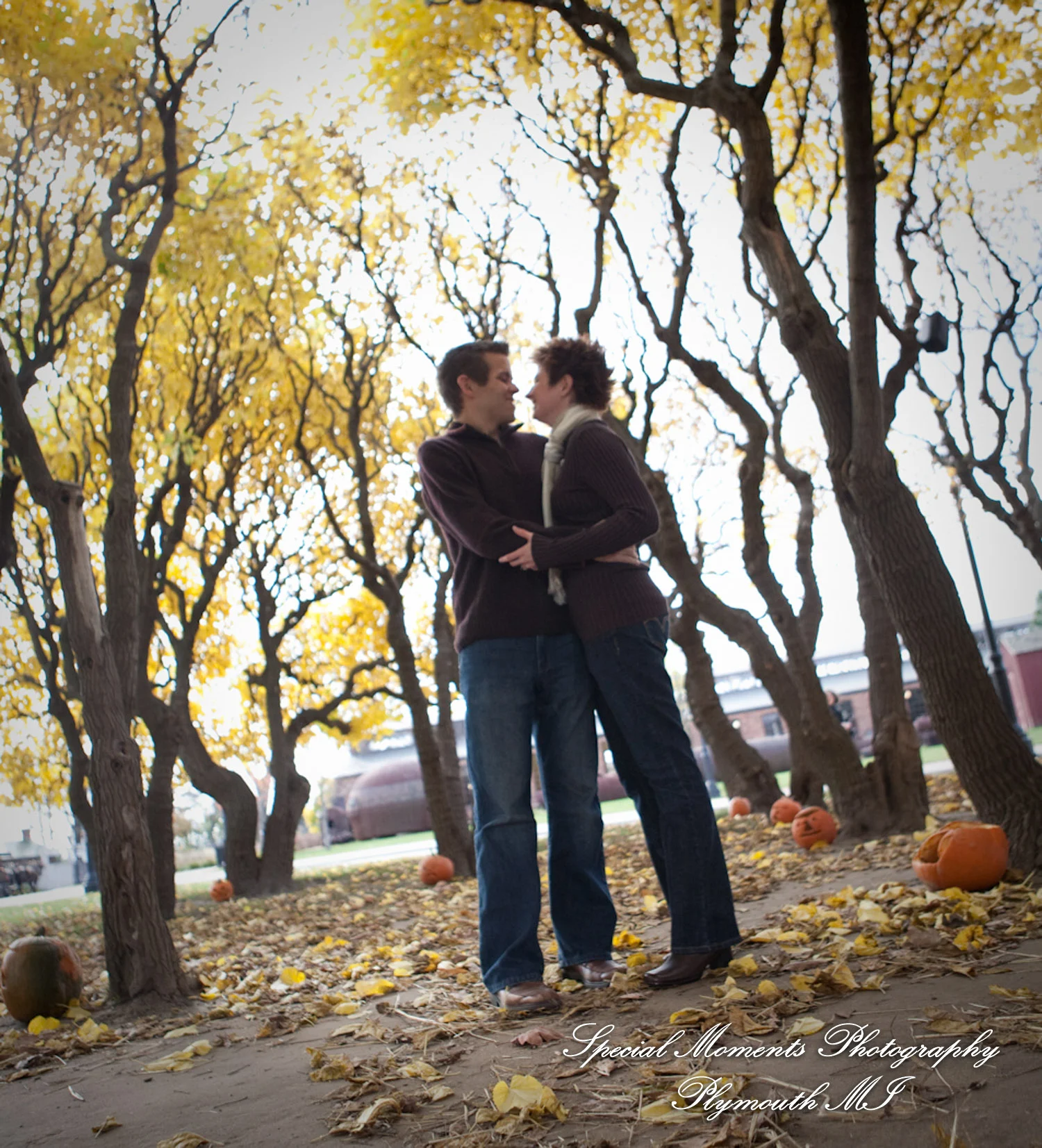 Greenfield Village Dearborn MI engagement photograph