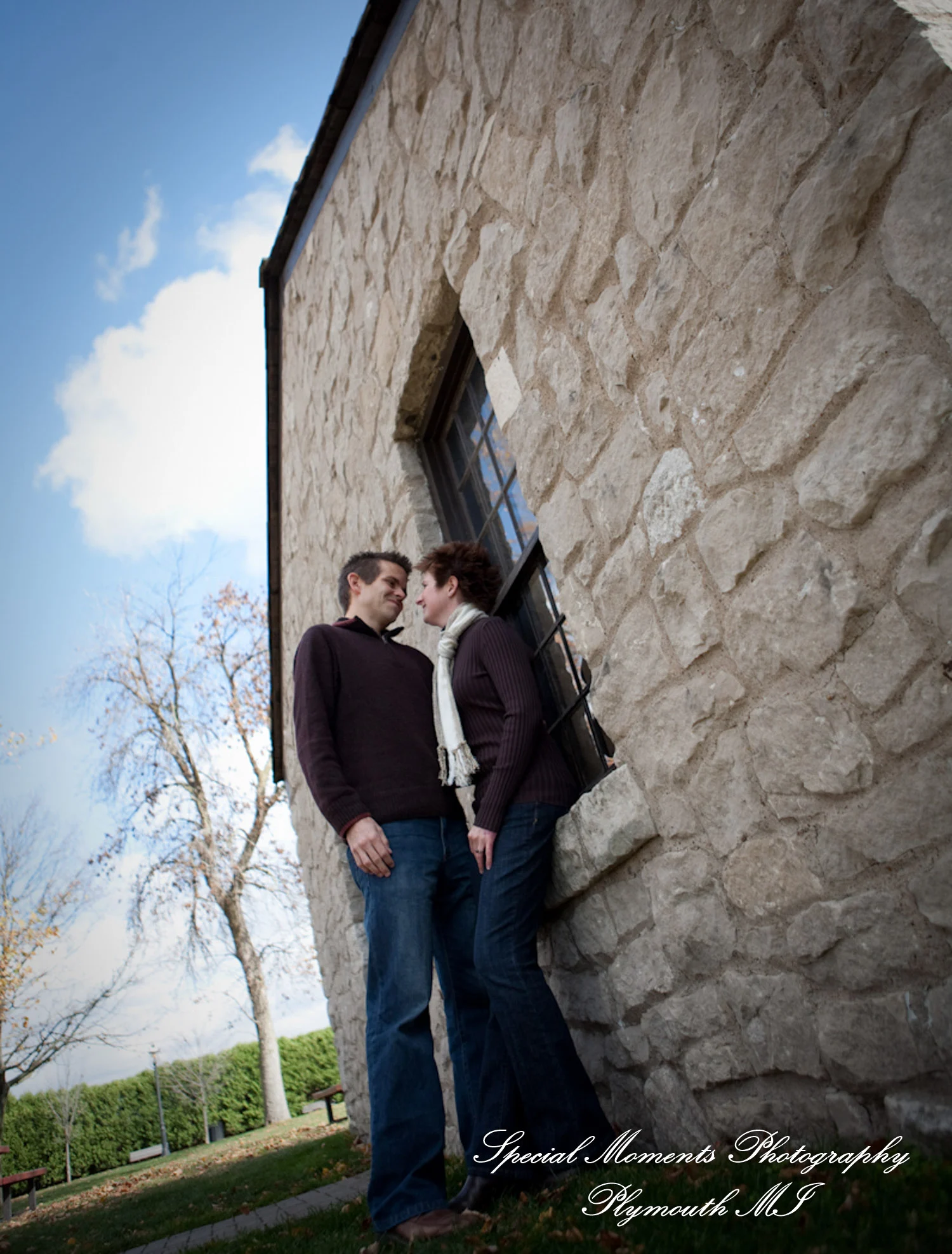 Greenfield Village Dearborn MI engagement photograph