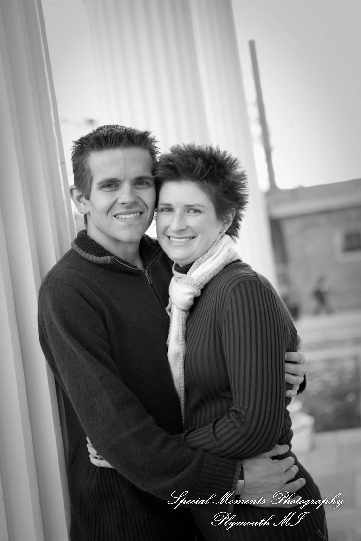 Greenfield Village Dearborn MI engagement photograph