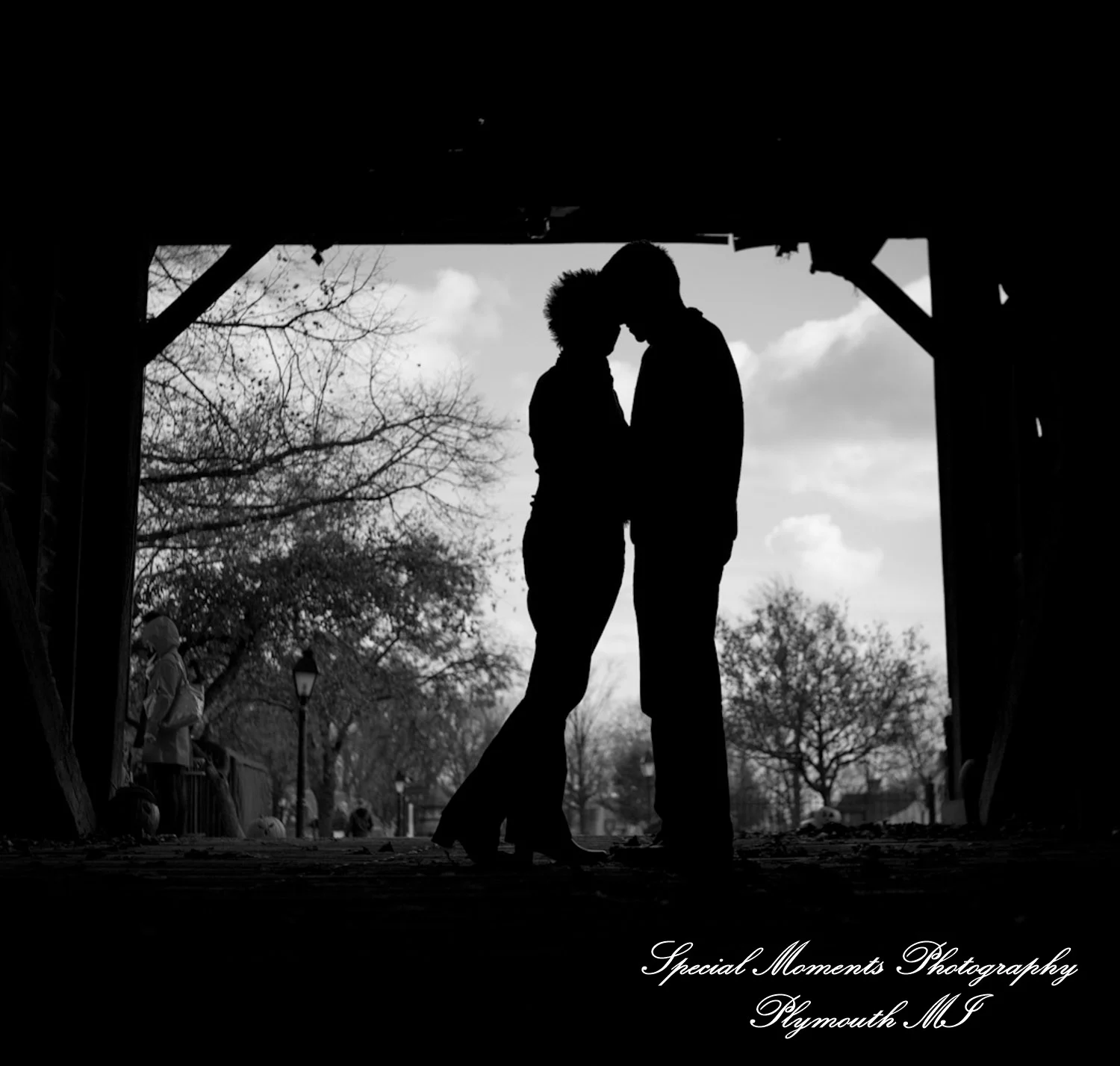 Greenfield Village Dearborn MI engagement photograph