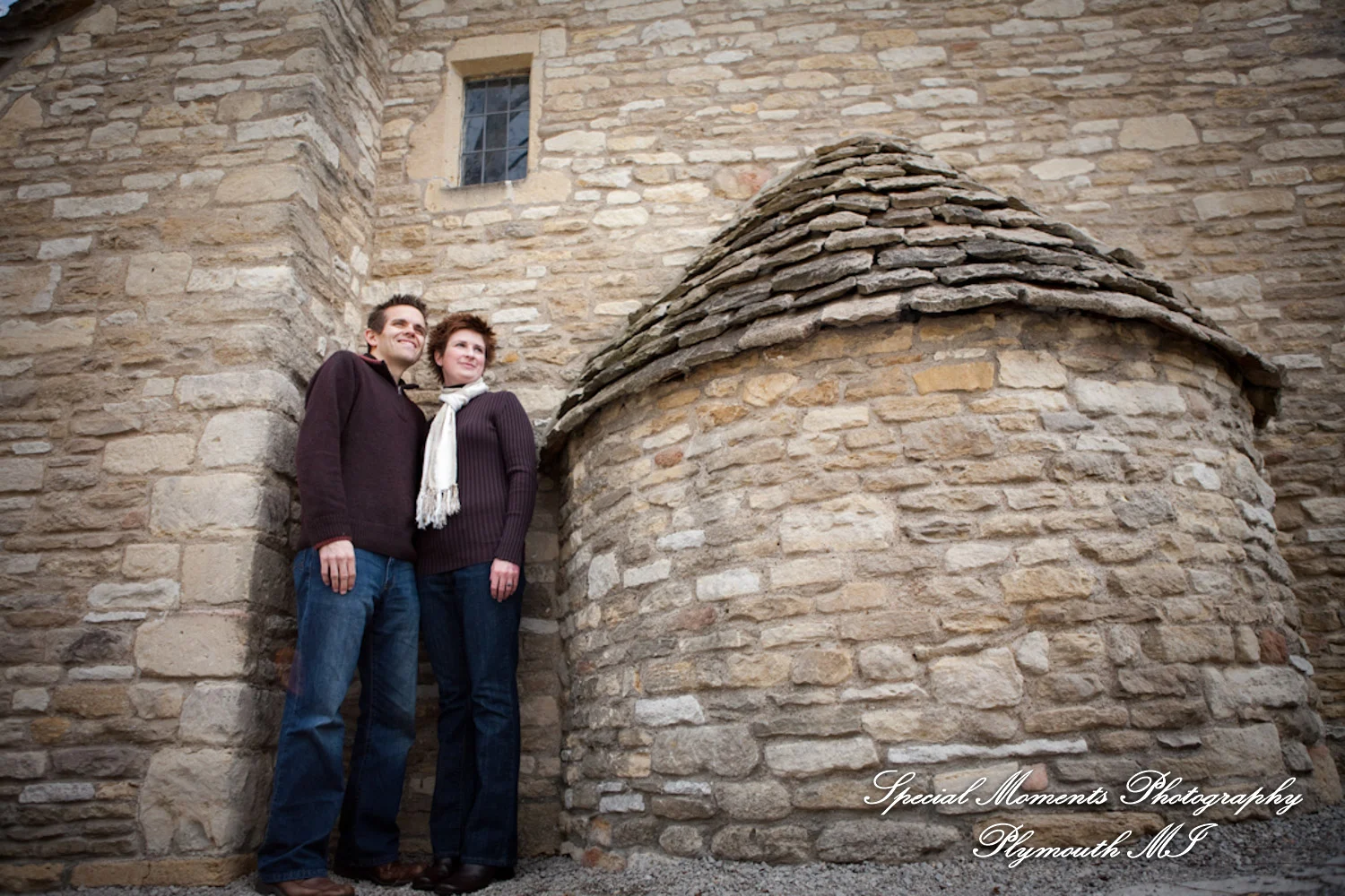 Greenfield Village Dearborn MI engagement photograph