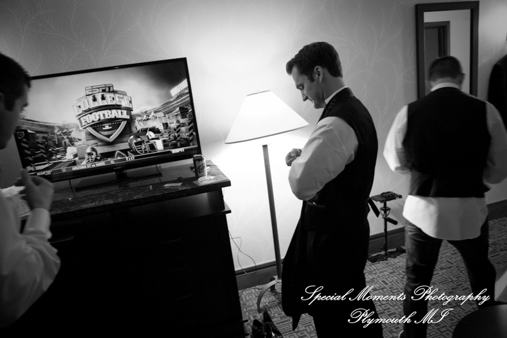 Arielle & Dave at Ss. Mary & Joseph Chapel Plymouth MI wedding photography