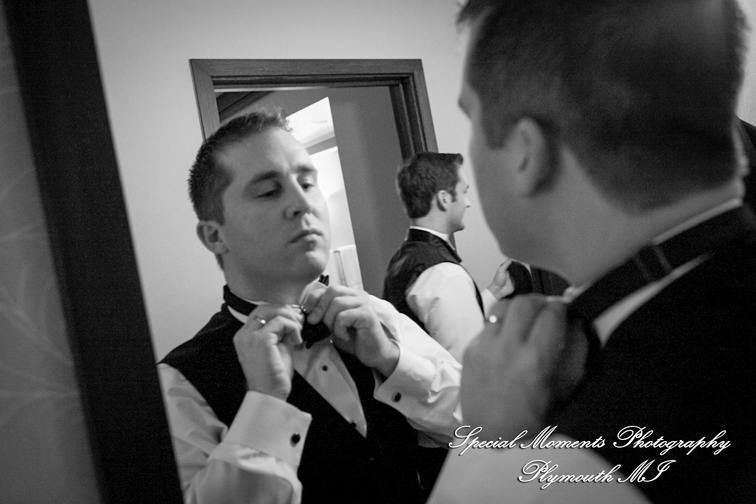 Arielle & Dave at Ss. Mary & Joseph Chapel Plymouth MI wedding photography