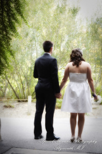 Rachel & Steven at Polar Bear Exhibit Toledo Zoo Toledo OH wedding photography