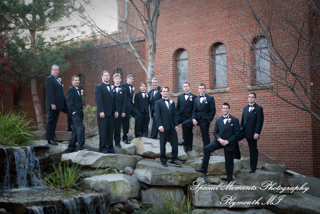 Arielle & Dave at Ss. Mary & Joseph Chapel Plymouth MI wedding photography