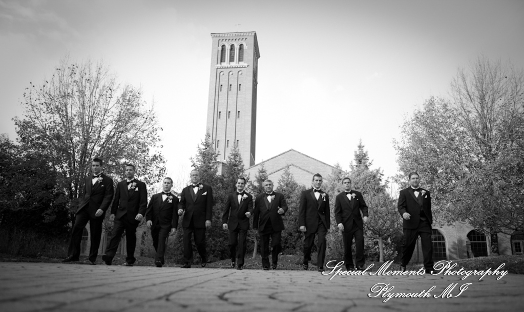 Arielle & Dave at Ss. Mary & Joseph Chapel Plymouth MI wedding photography