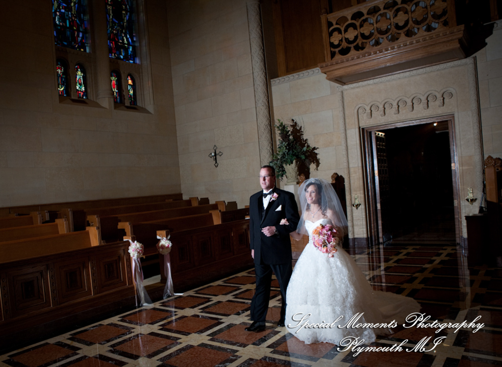 Arielle & Dave at Ss. Mary & Joseph Chapel Plymouth MI wedding photography