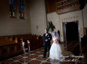 Arielle & Dave at Ss. Mary & Joseph Chapel Plymouth MI wedding photography