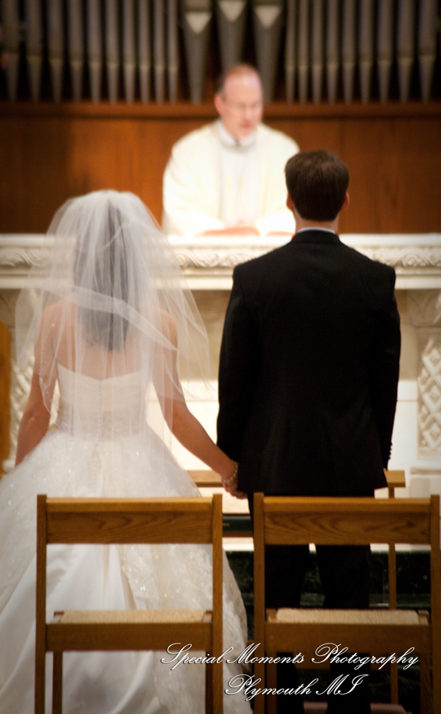 Arielle & Dave at Ss. Mary & Joseph Chapel Plymouth MI wedding photography