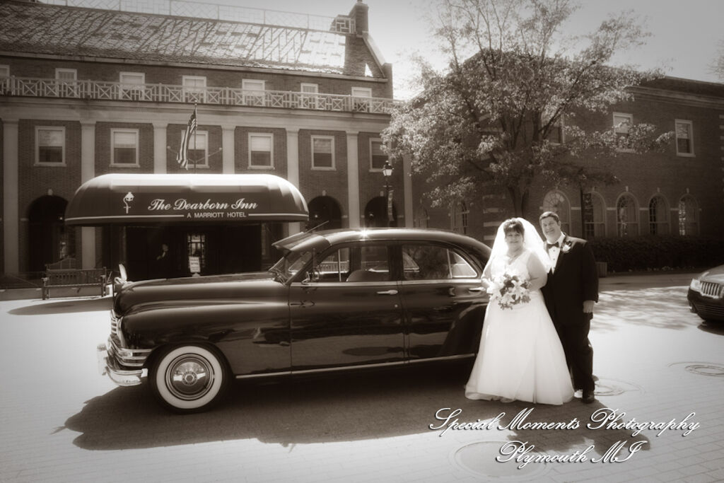 Karen & Rick at Dearborn Inn Autograph Collection Dearborn MI wedding photography