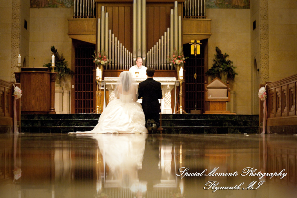 Arielle & Dave at Ss. Mary & Joseph Chapel Plymouth MI wedding photography