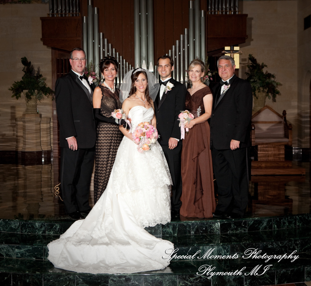 Arielle & Dave at Ss. Mary & Joseph Chapel Plymouth MI wedding photography