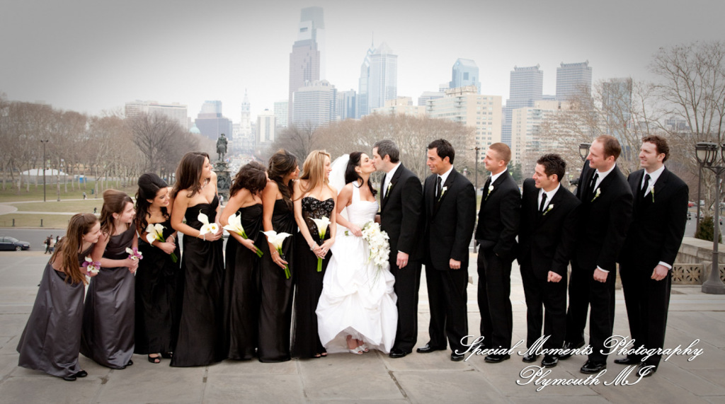 Kandice & Tom at Crystal Tea Room Philadelphia PA wedding photography