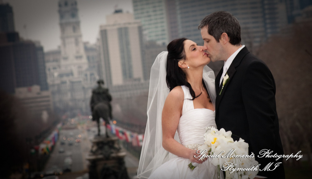 Kandice & Tom at Crystal Tea Room Philadelphia PA wedding photography