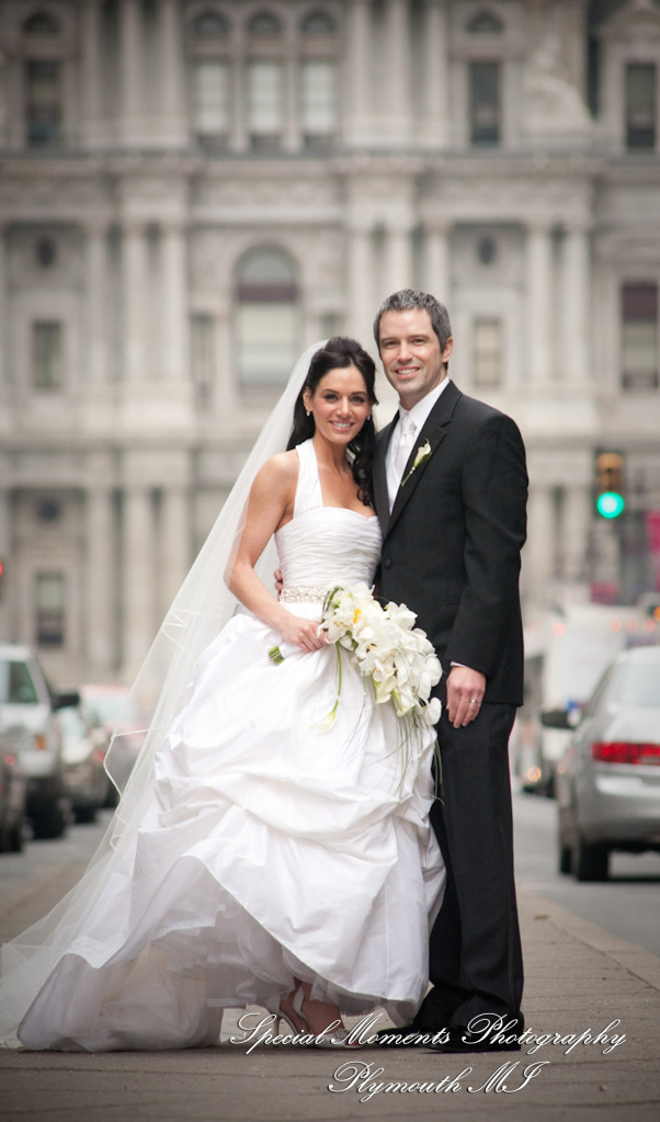 Kandice & Tom at Crystal Tea Room Philadelphia PA wedding photography
