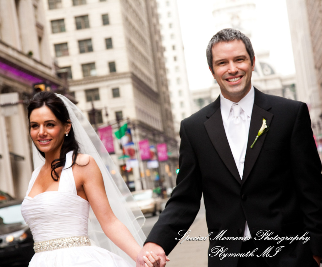 Kandice & Tom at Crystal Tea Room Philadelphia PA wedding photography