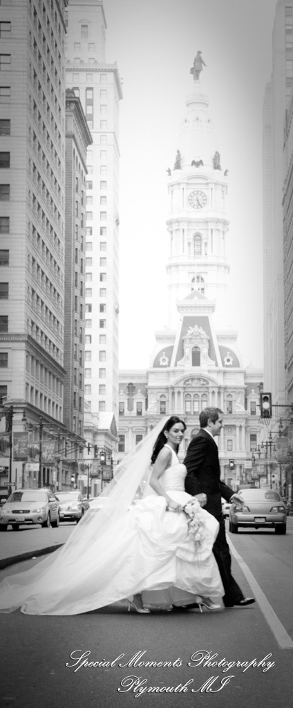 Kandice & Tom at Crystal Tea Room Philadelphia PA wedding photography