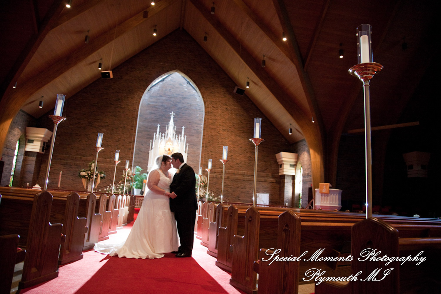 Karen & Rick at Christ our Savior Lutheran - Livonia MI wedding photography