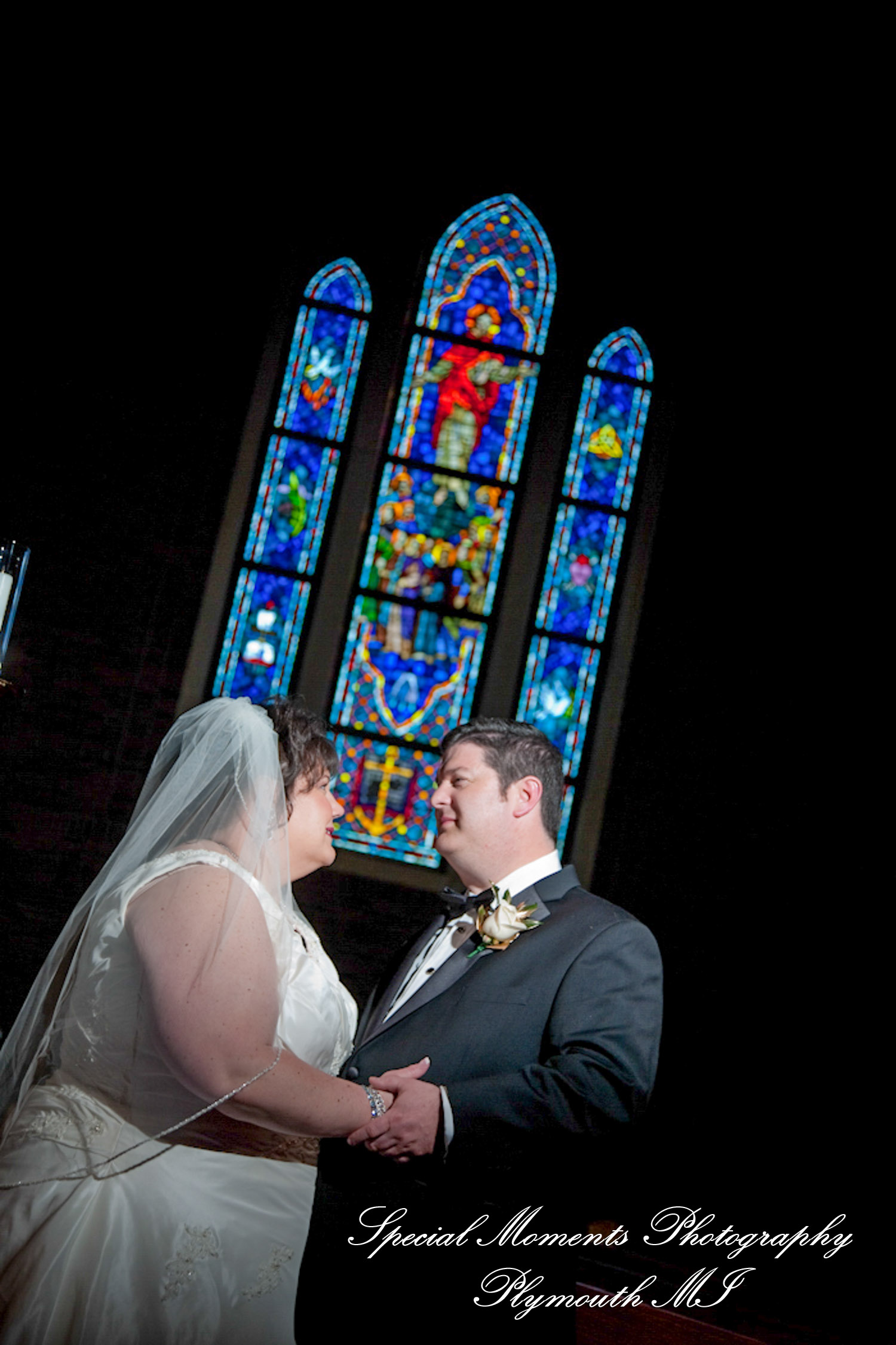 Karen & Rick at Christ our Savior Lutheran - Livonia MI wedding photography