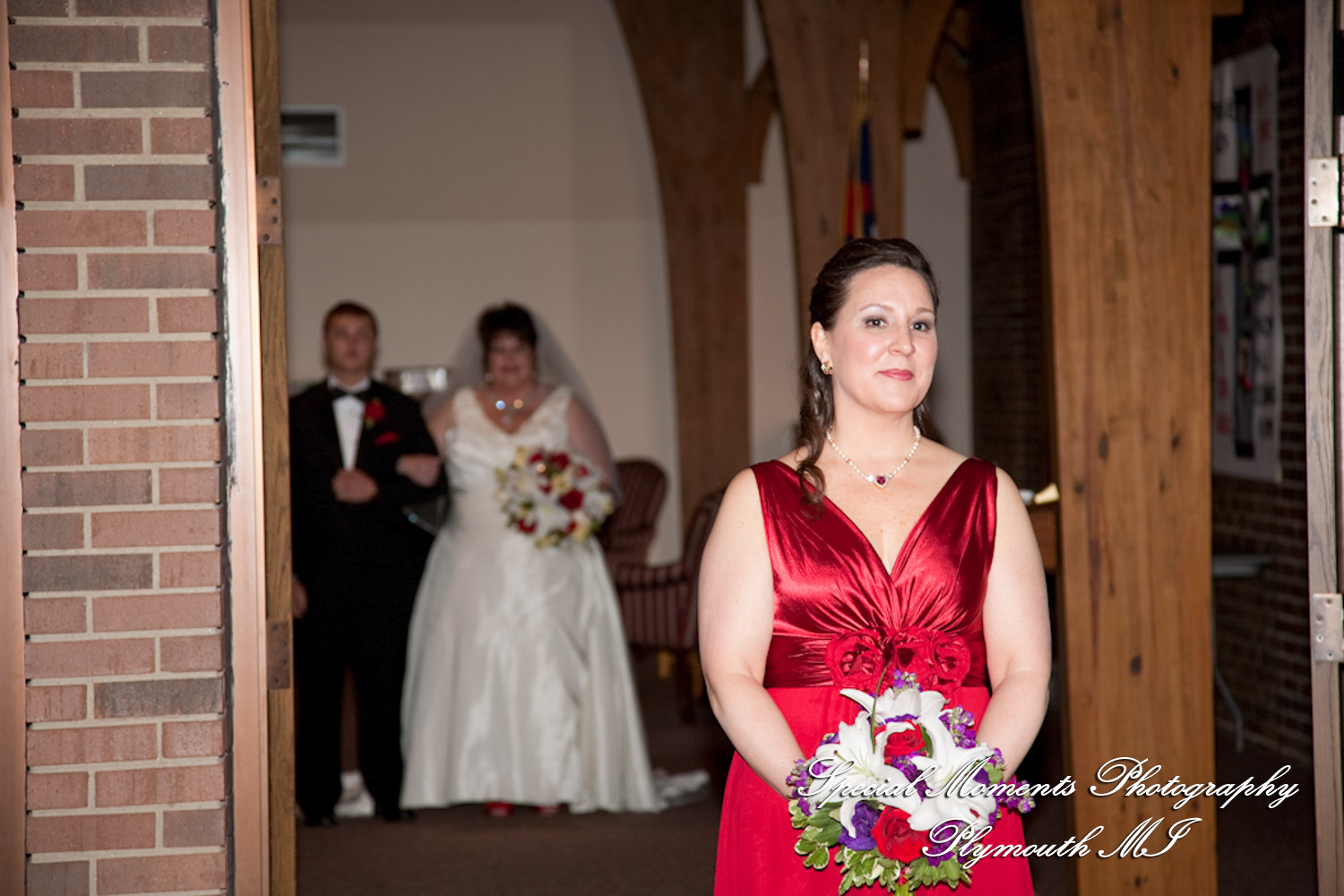Karen & Rick at Christ our Savior Lutheran - Livonia MI wedding photography