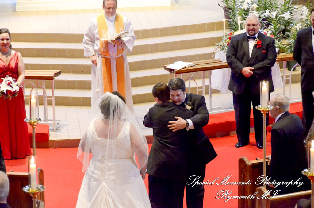 Karen & Rick at Christ our Savior Lutheran - Livonia MI wedding photography