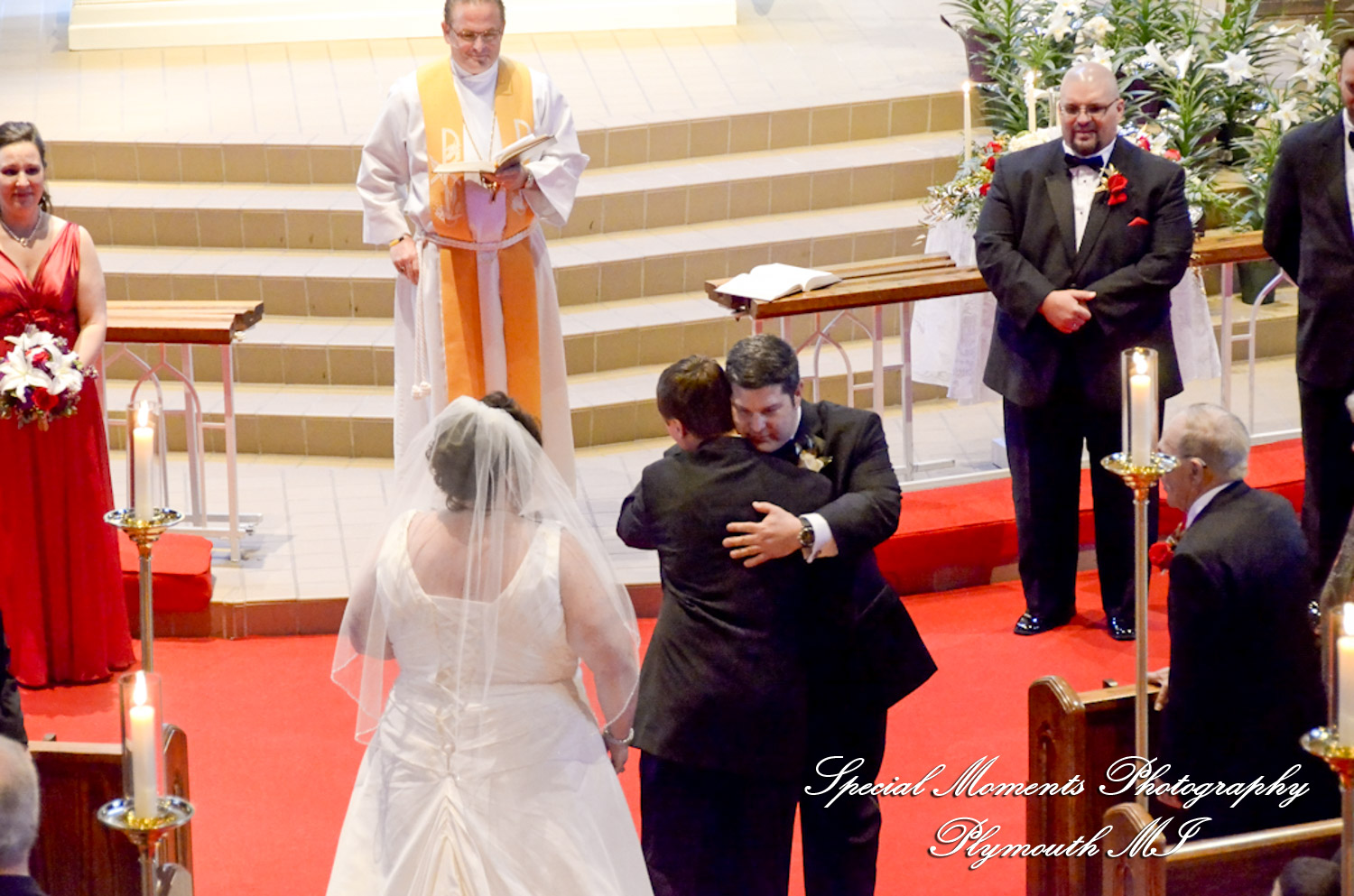 Karen & Rick at Christ our Savior Lutheran - Livonia MI wedding photography