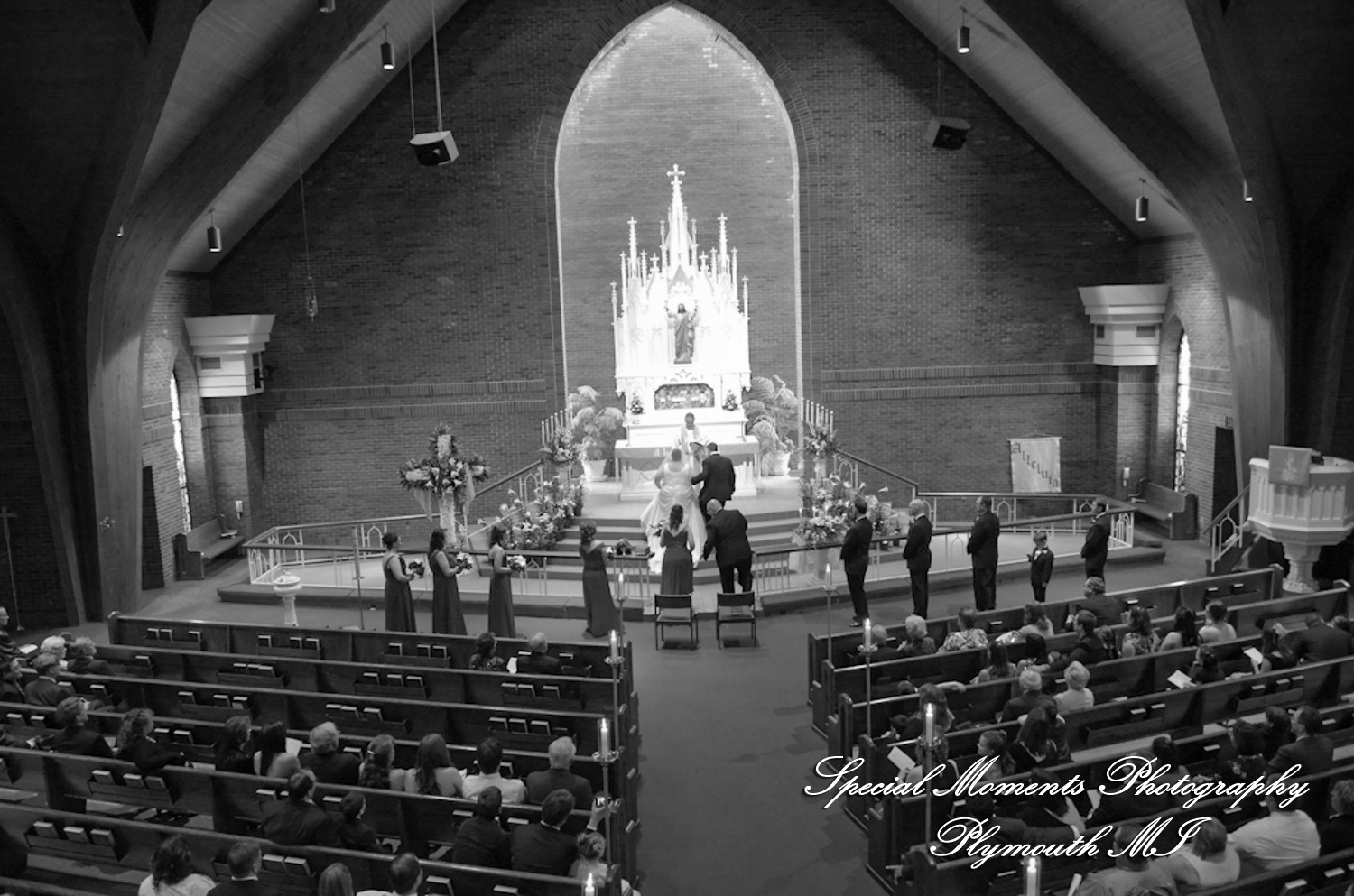 Karen & Rick at Christ our Savior Lutheran - Livonia MI wedding photography