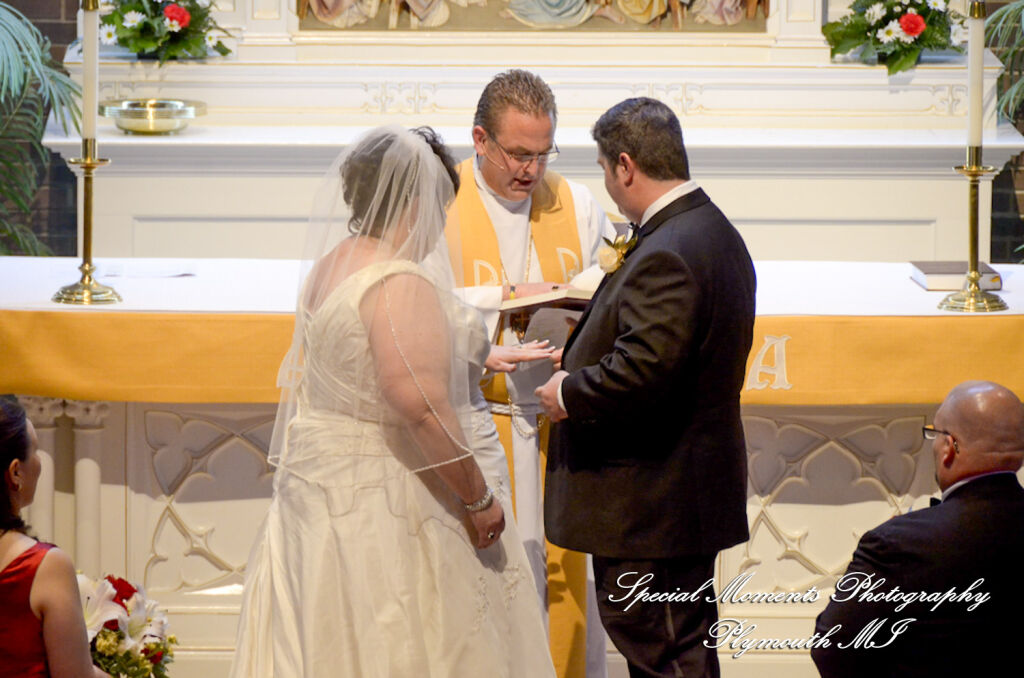 Karen & Rick at Christ our Savior Lutheran - Livonia MI wedding photography