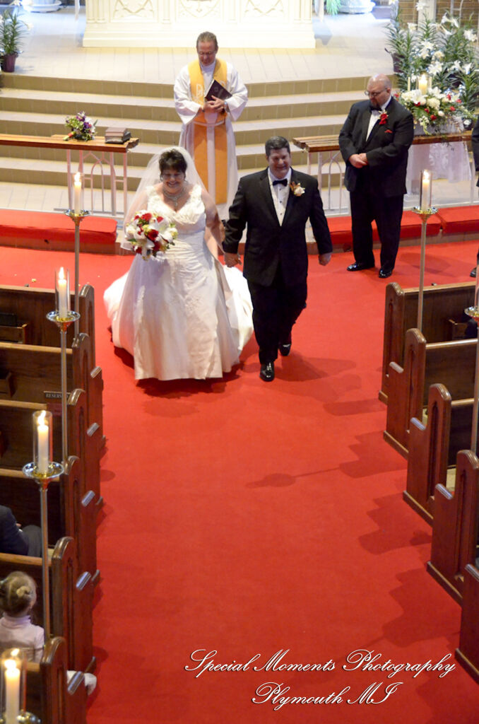 Karen & Rick at Christ our Savior Lutheran - Livonia MI wedding photography