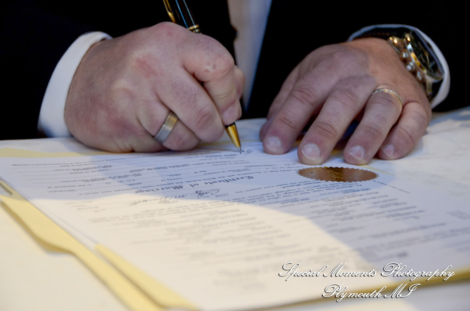 Karen & Rick at Christ our Savior Lutheran - Livonia MI wedding photography