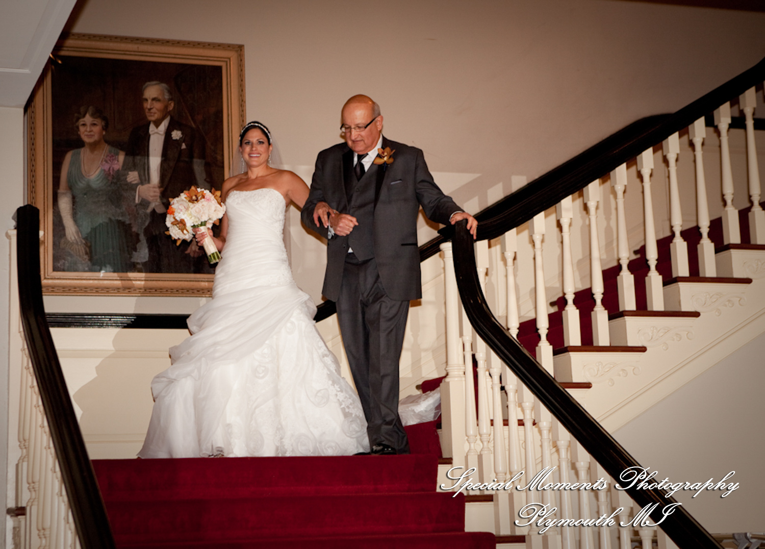 Nicole & Rob at Lovett Hall Greenfield Village Dearborn MI wedding photography