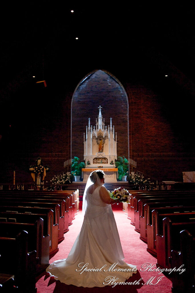 Karen & Rick at Christ our Savior Lutheran - Livonia MI wedding photography